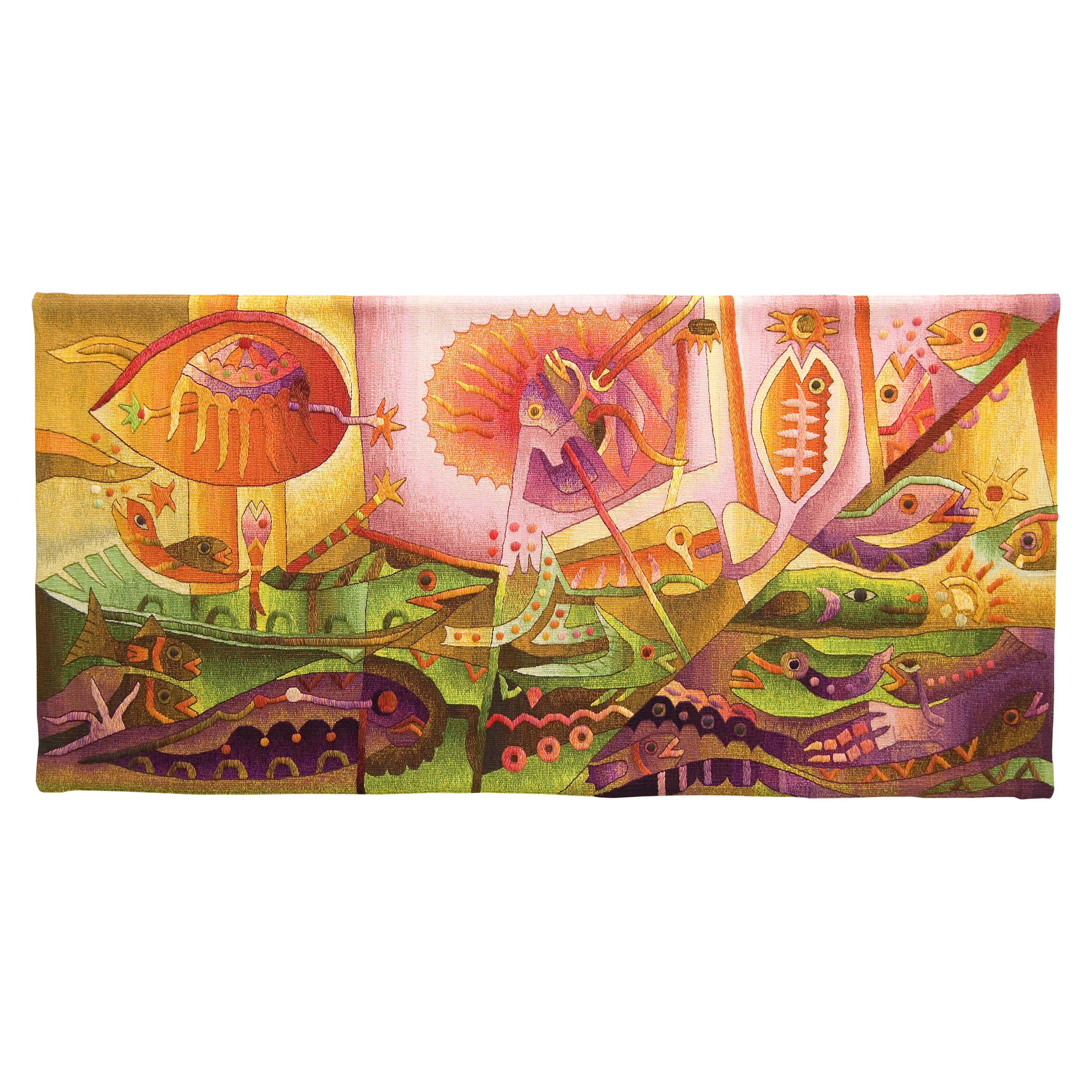 Sunset in Galapagos </br>39 x 82"
