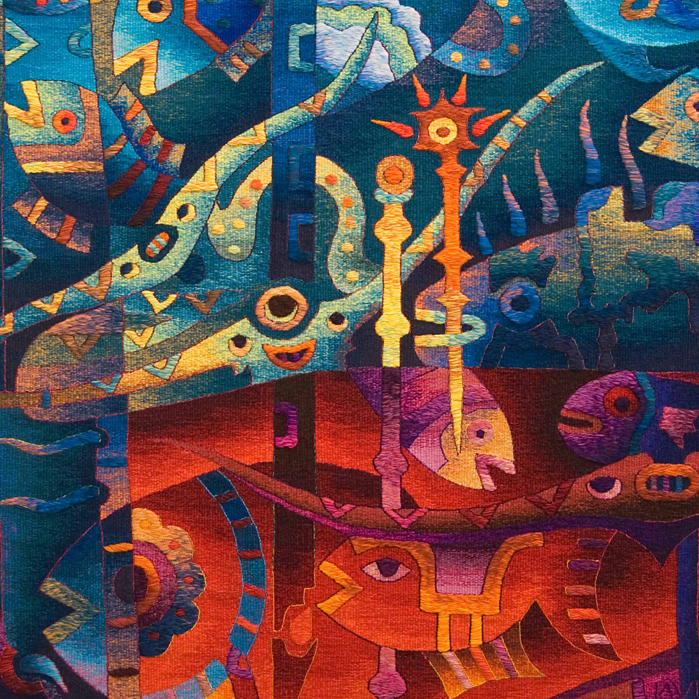 Mother Shark </br>59 x 47"