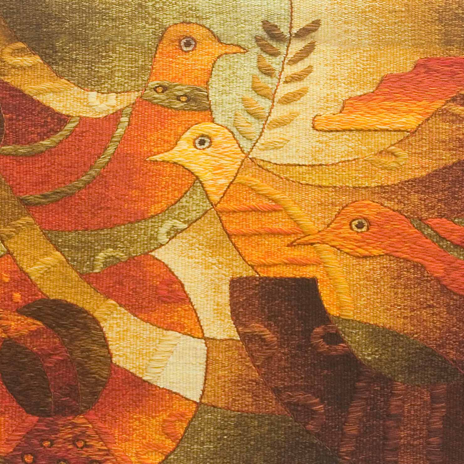 Four Birds Towards the Sun