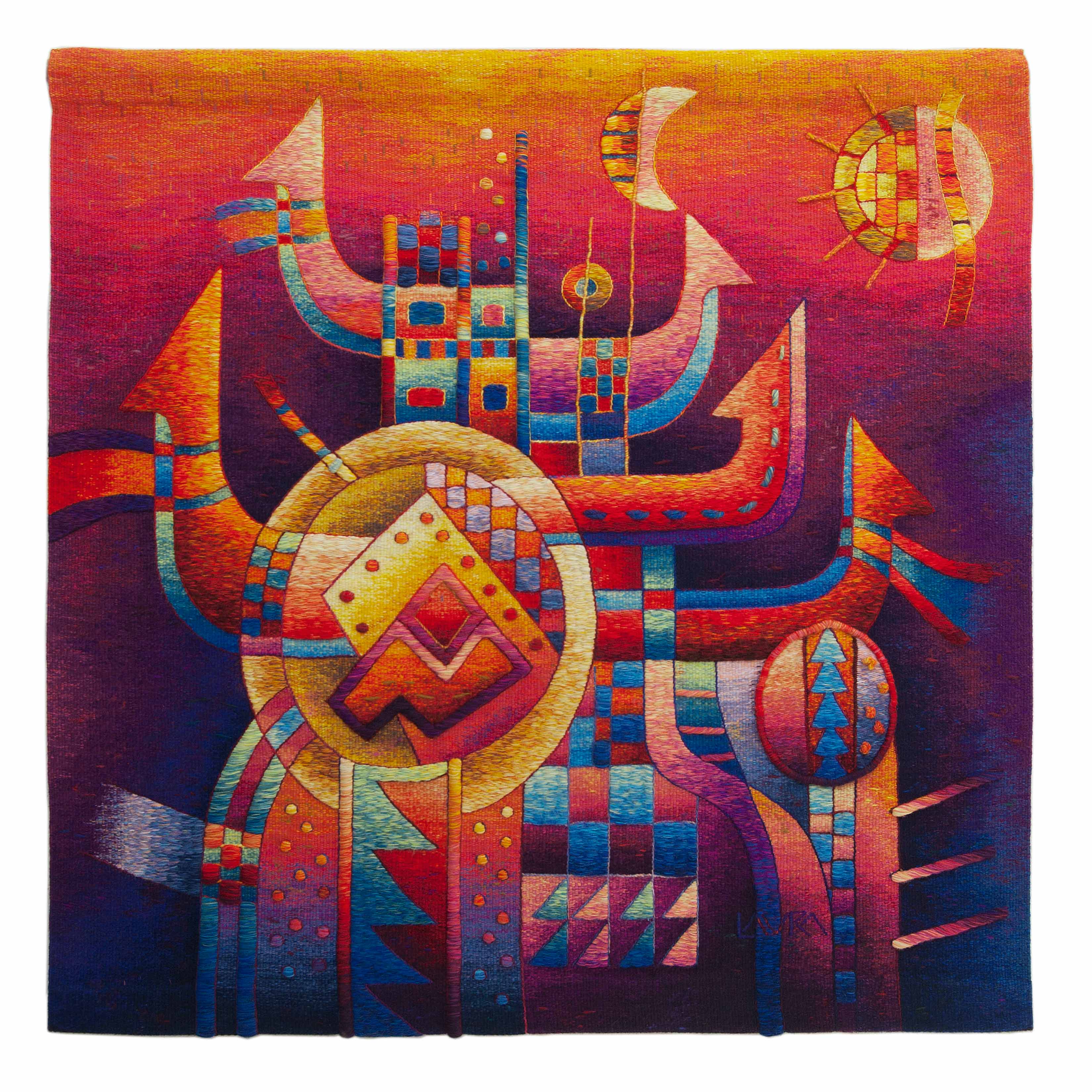 Abundant Harvest Myth Size: </br>47 x 47"