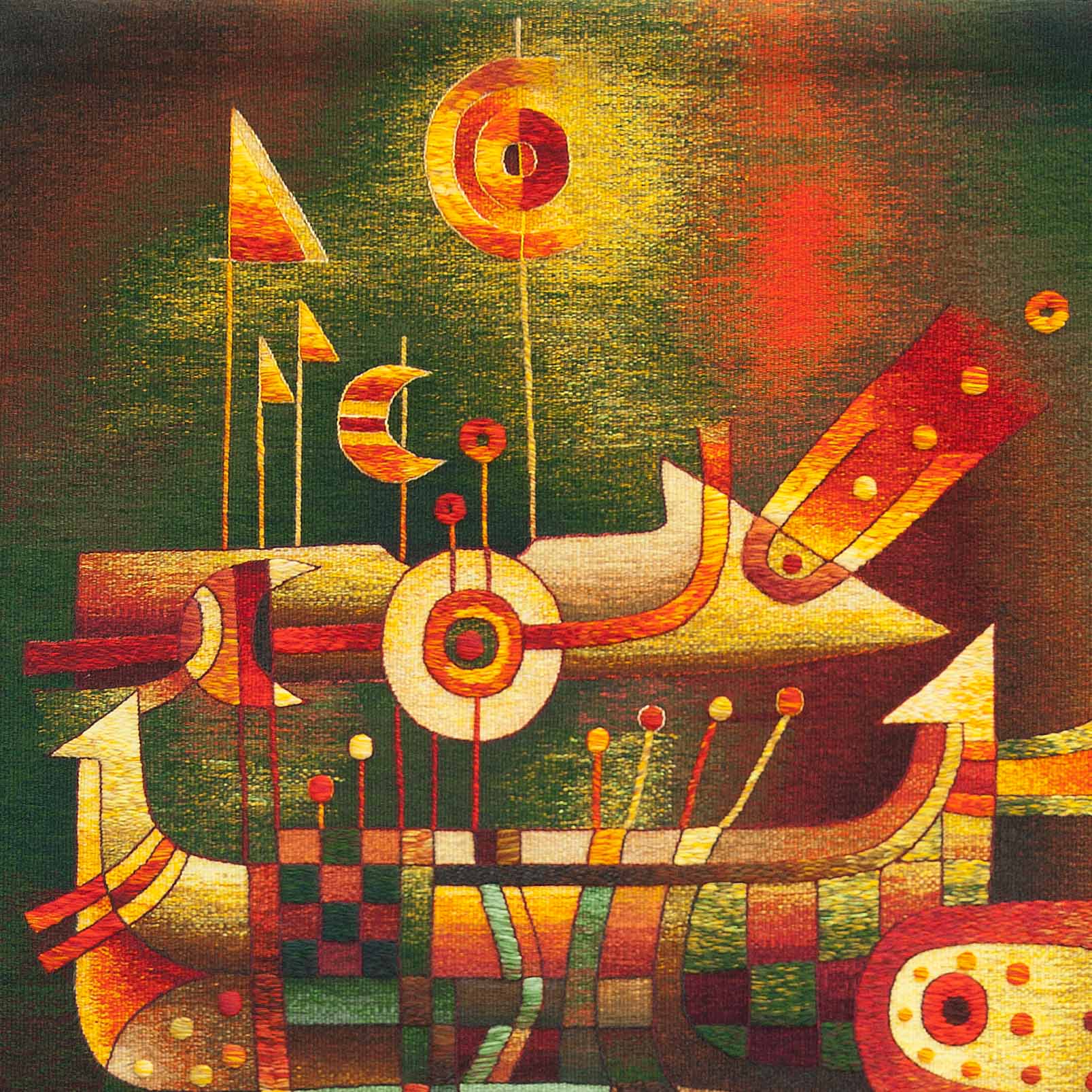 Cosmic Harmony II </br>82 x 47"