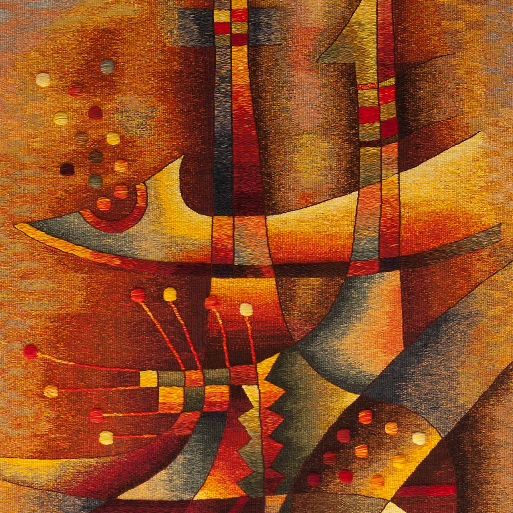 Path Towards My Center </br>118 x 39"