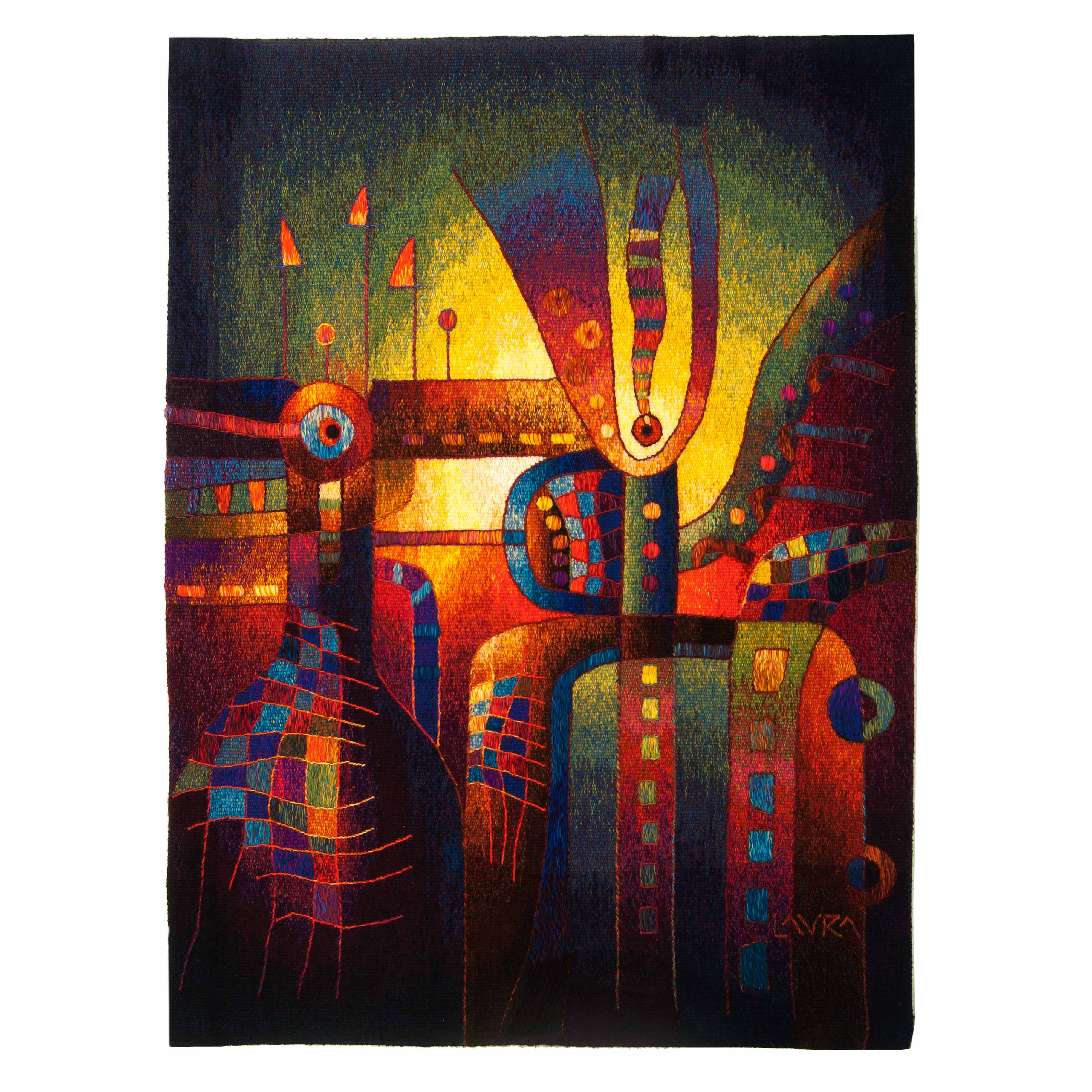 Cosmic Harmony IV </br>47 x 35"