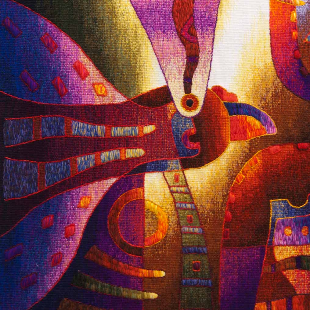 Saludo a la Luna </br>47 x 35"