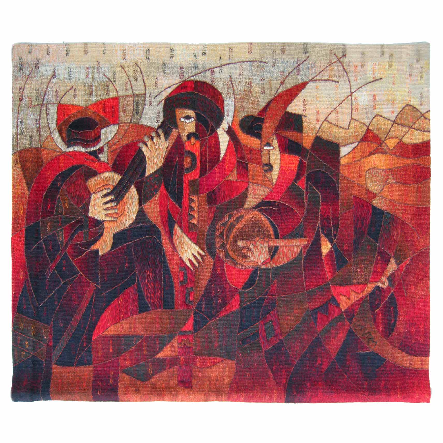 Musicians III </br>39 x 47"