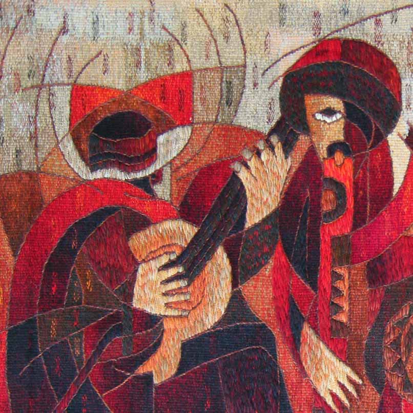 Musicians III </br>39 x 47"