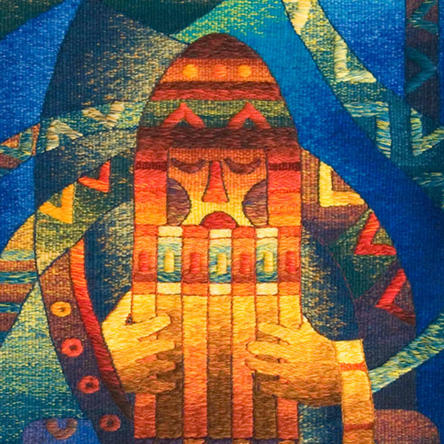Musician with Antara </br>23 x 59"
