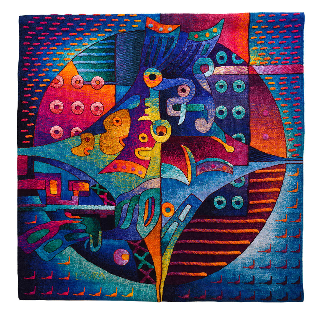 Towards The Cosmic Balance </br>47 x 47″