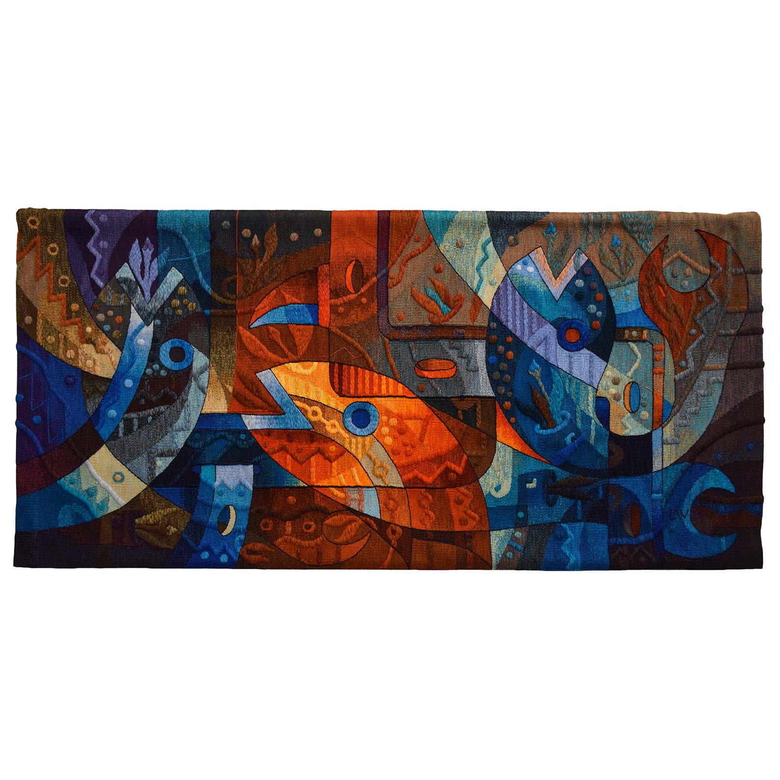 Voice of the Water Goddess XII </br>40 x 83"