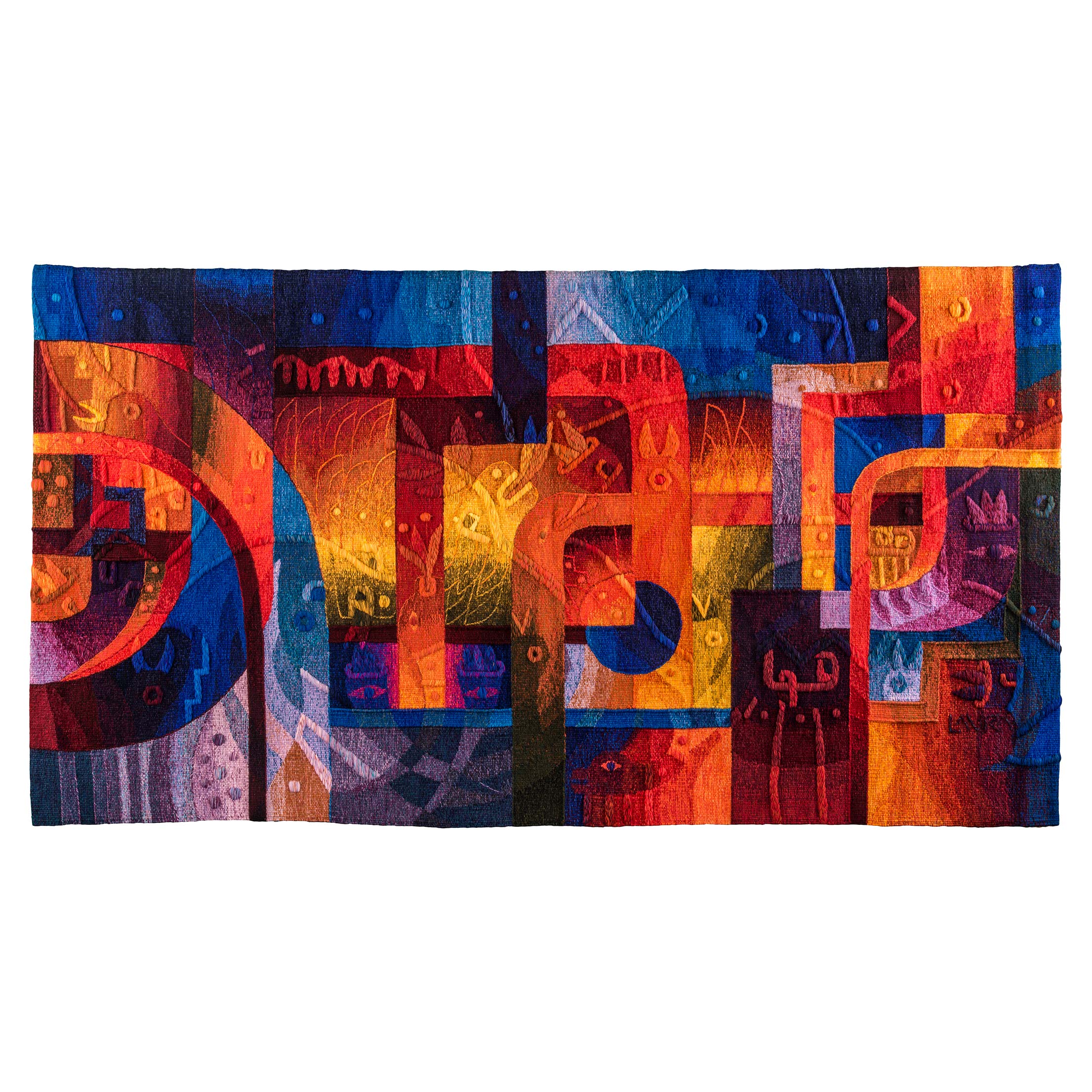Dwelling of the Heart XI </br>39 x 78"
