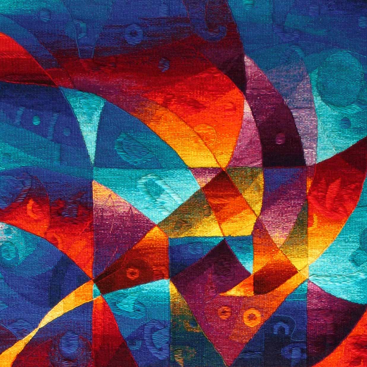 Earth's Fire II </br>59 x 47"