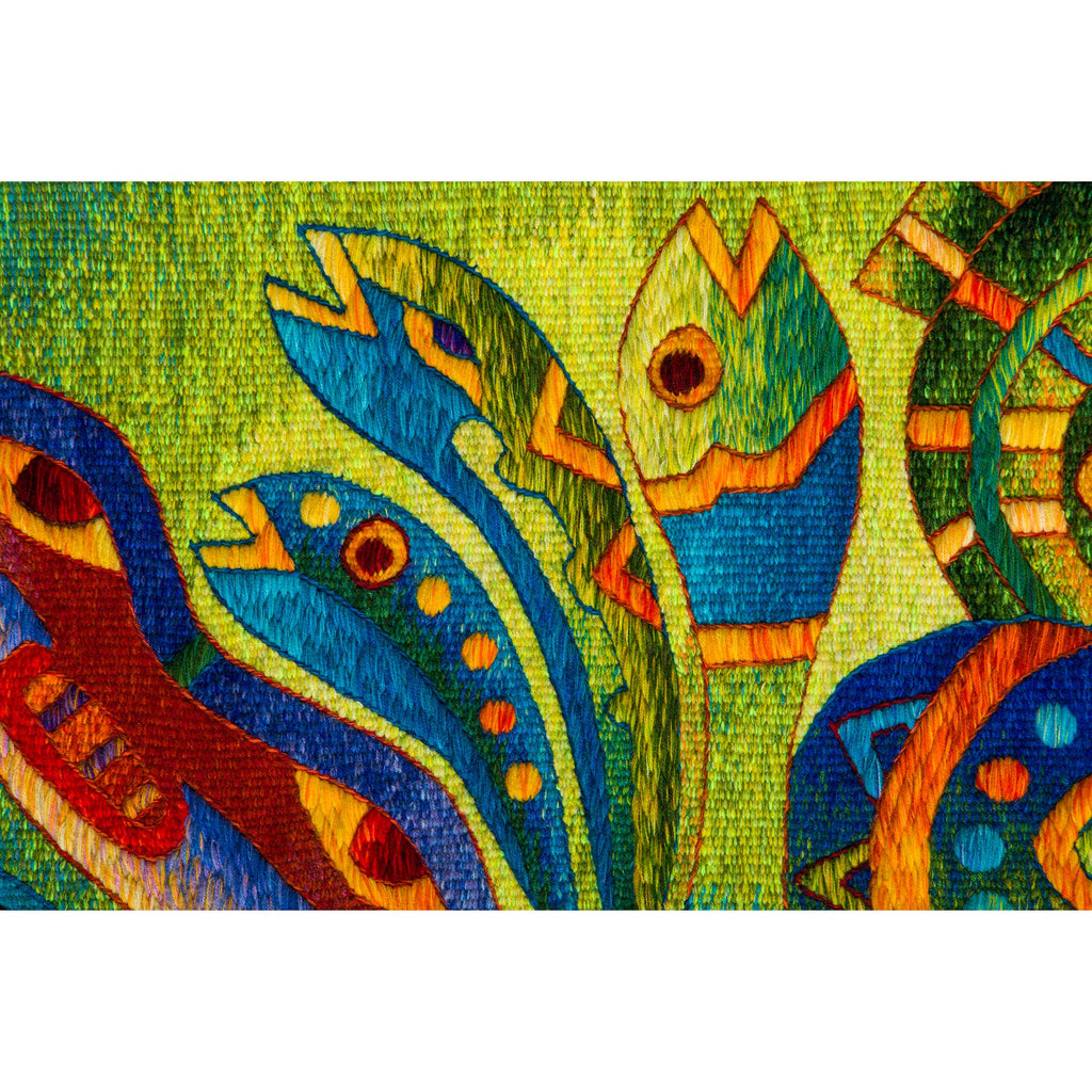 Five Manta Ray Fish </br>39 x 62"