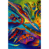 Five Manta Ray Fish </br>39 x 62"