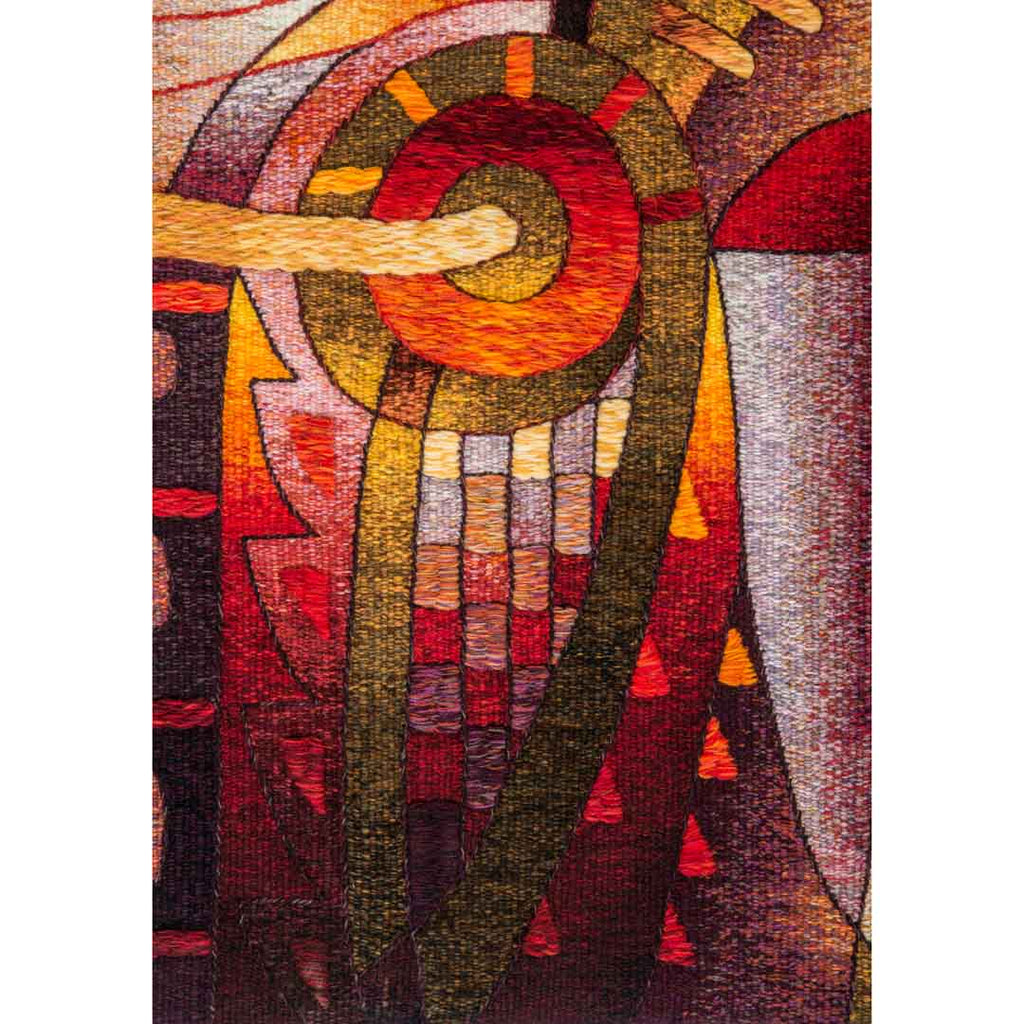Synchronization with the Moon </br>47 x 47"