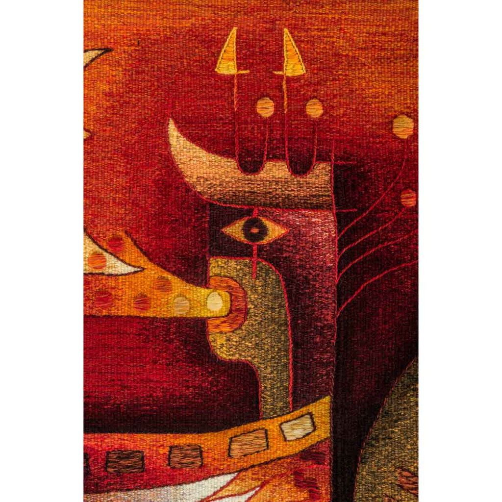 Synchronization with the Moon </br>47 x 47"