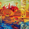 Marine Totem and Manta Ray Fish </br>47 x 55"