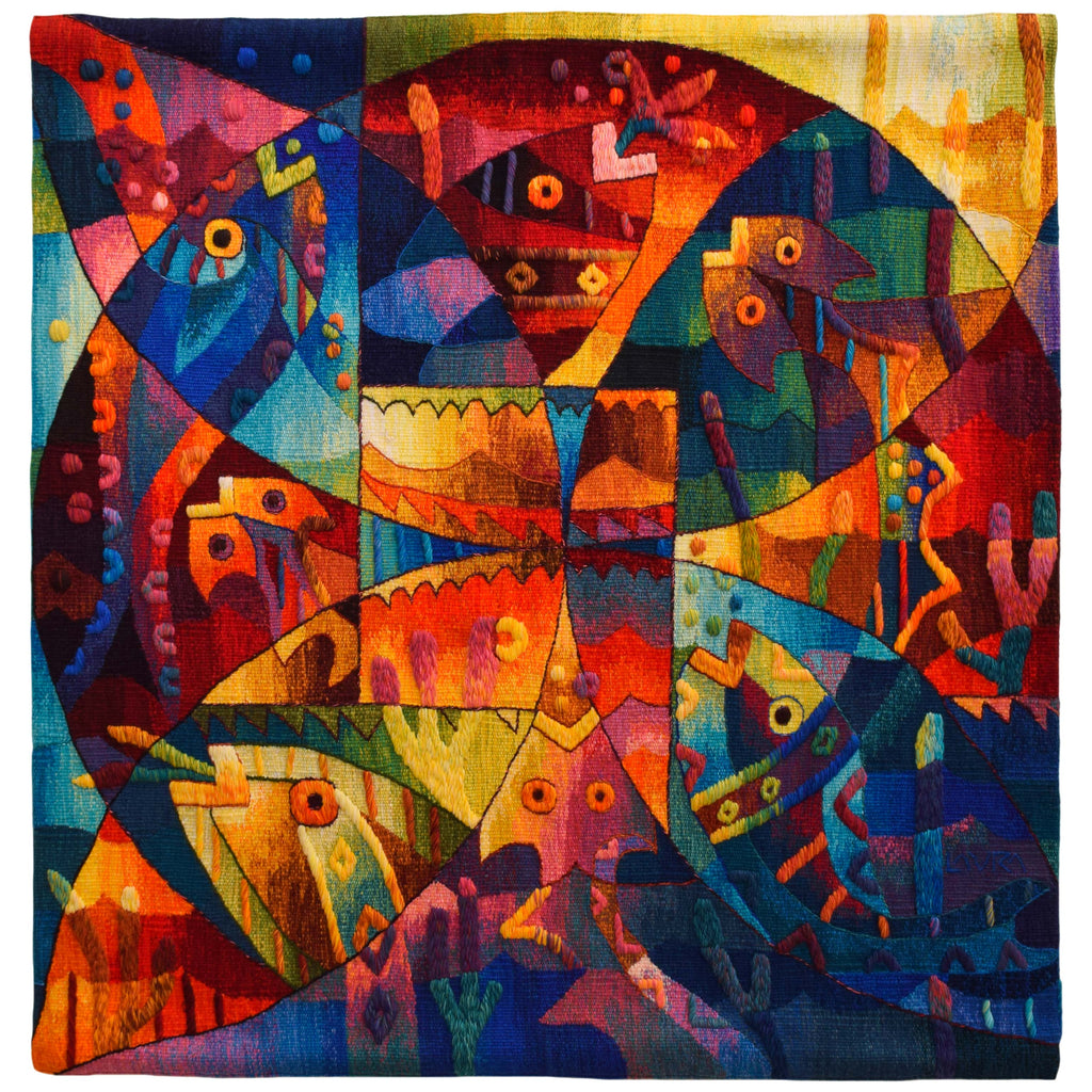 Fertility Cycle II 47 x 47″