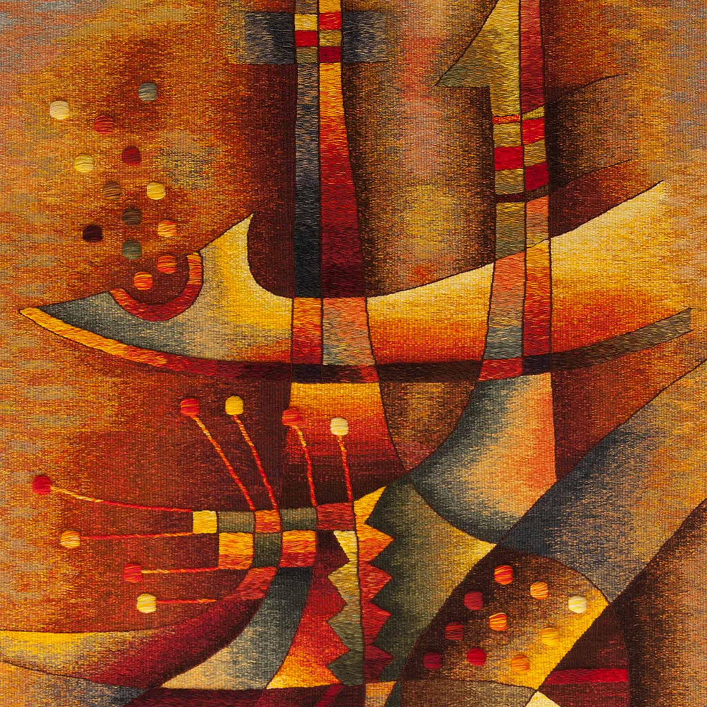 Path Towards My Center </br>118 x 39"