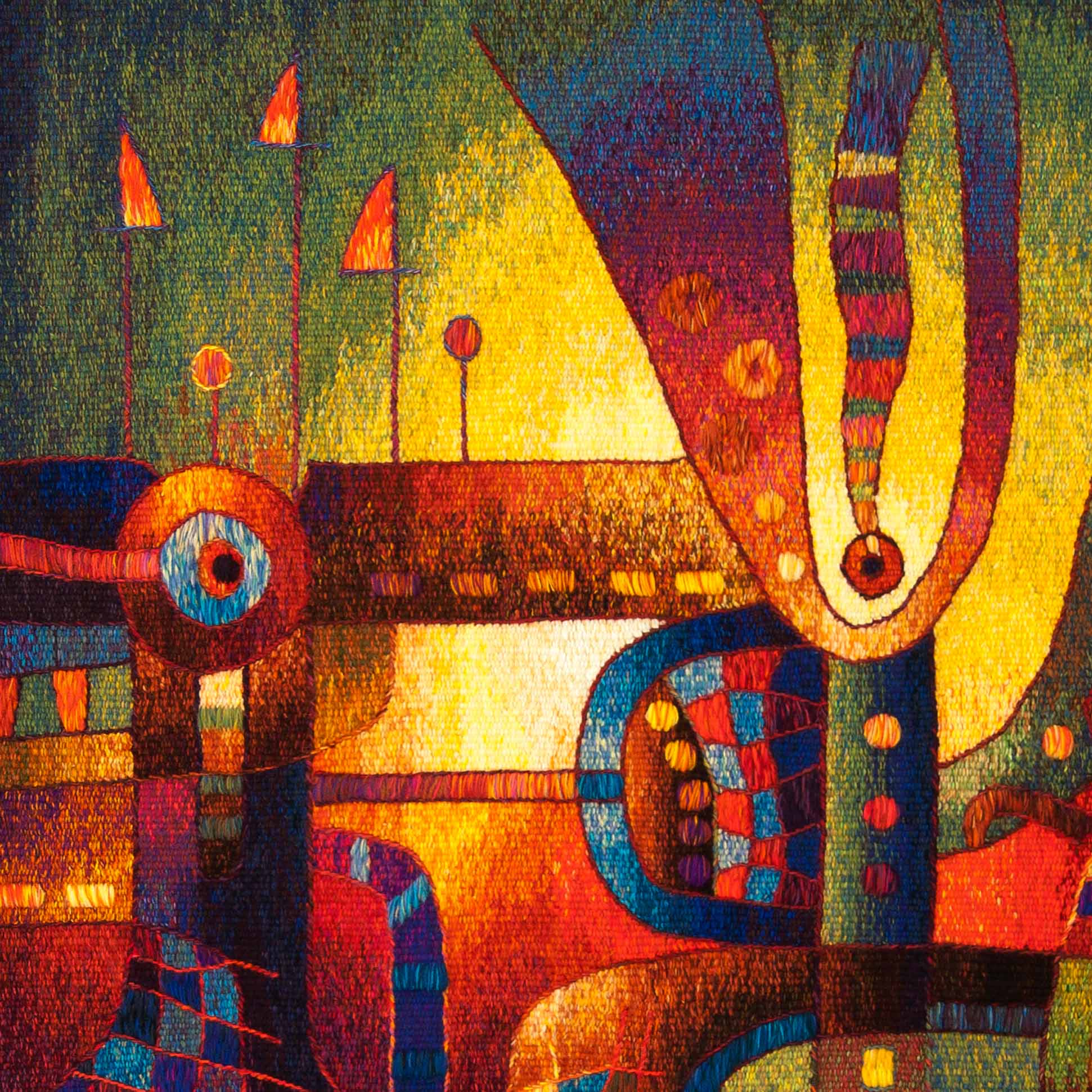 Cosmic Harmony IV </br>47 x 35"