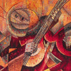 Musicians at Harvest Feast </br>39 x 47"