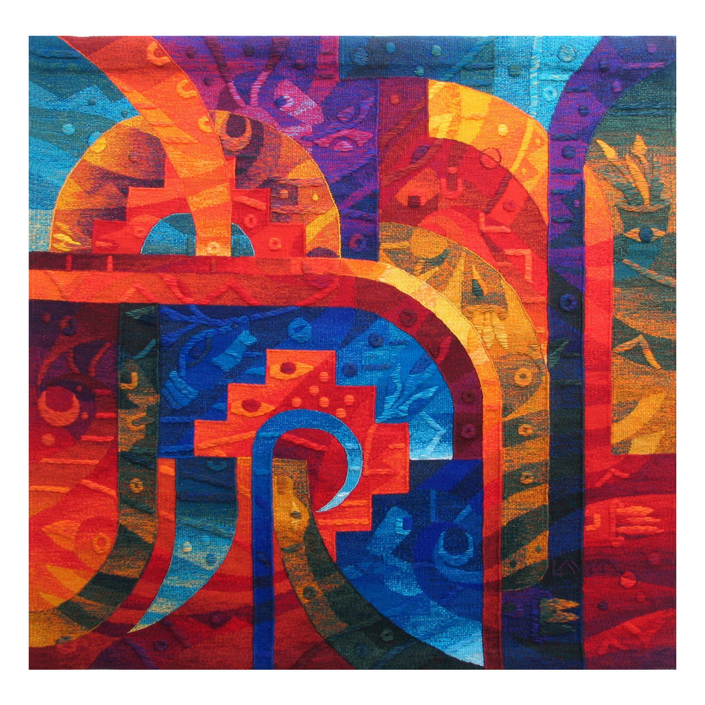 Setting Sun I 47 x 47″