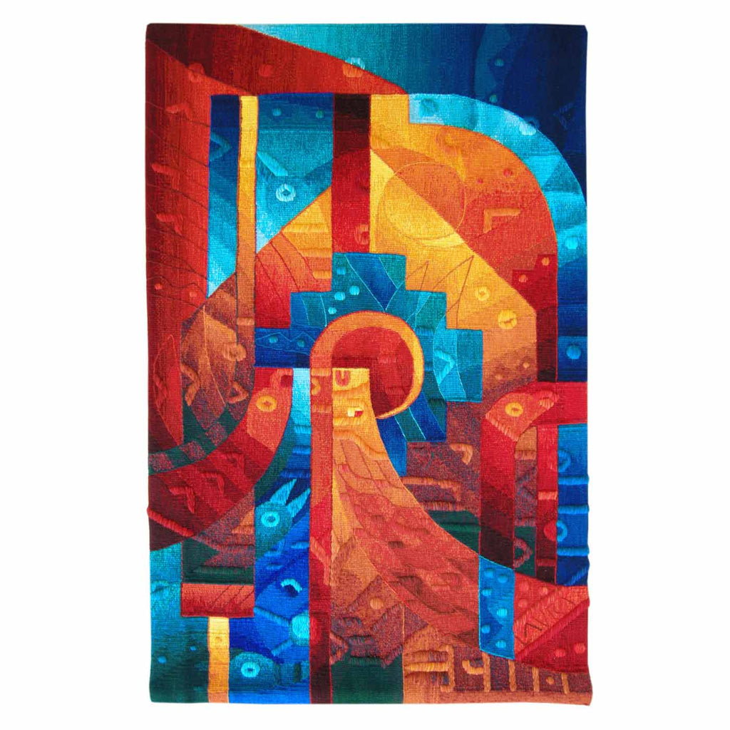 Sun God Calling 47 x 31"