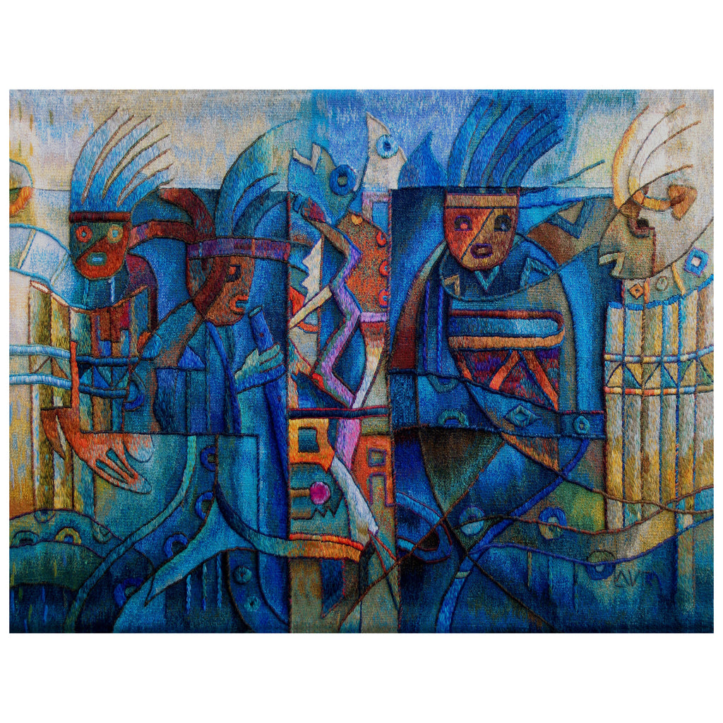 Warriors of Light 47 x 62″
